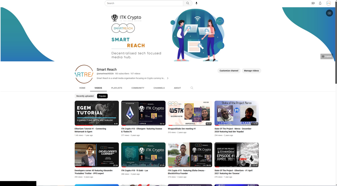 Smart Reach Youtube Channel